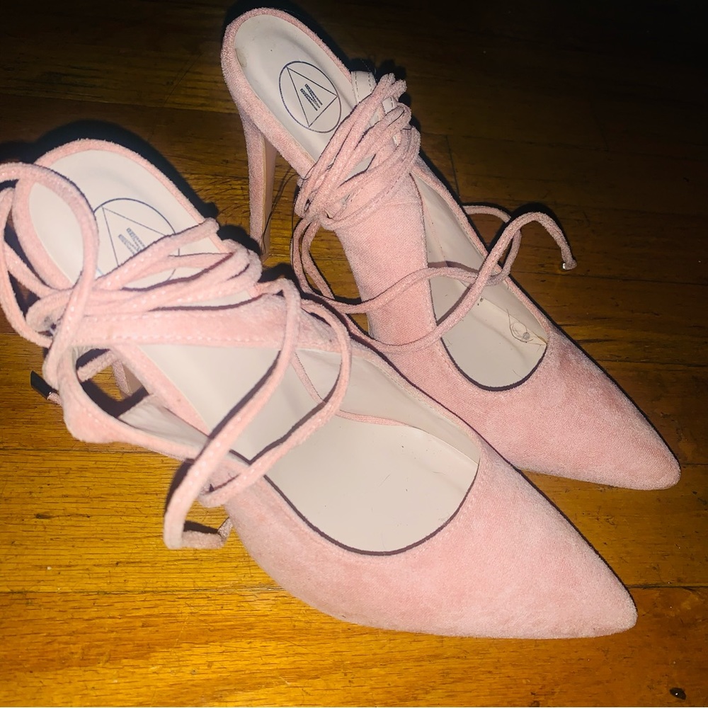 Lace up High Heels